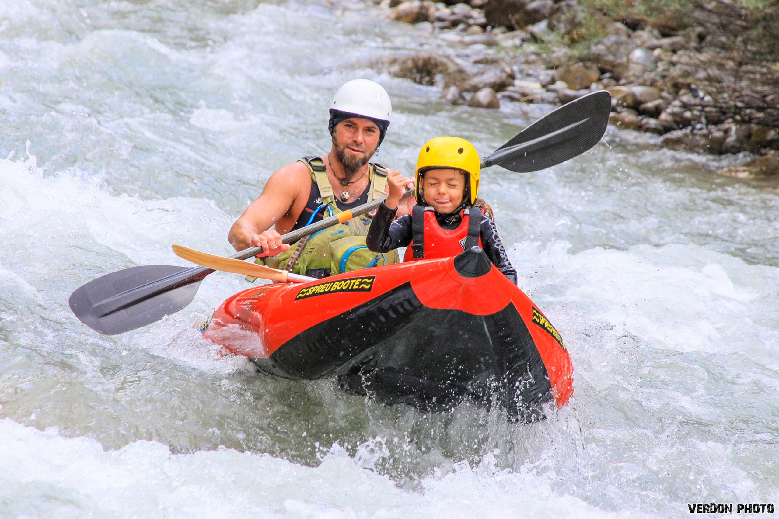 Descente en Canoë Kayak des gorges du Verdon avec Aqua Verdon